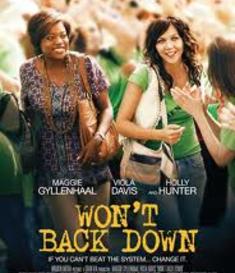 Won't back down movie poster